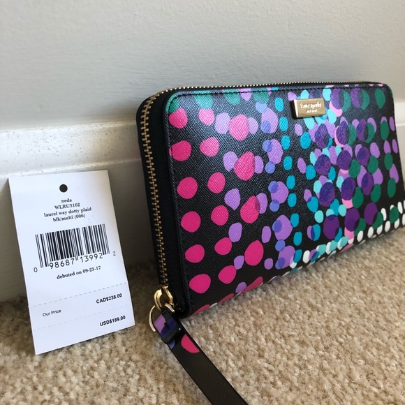Kate Spade multicolor “Neda” zip wallet - Picture 2 of 6